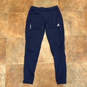 Adidas navy blue joggers